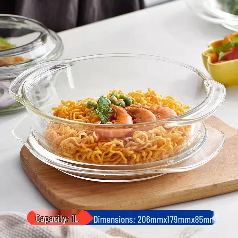 Heat-Resistant Glass Noodle & Egg Bowl