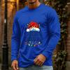 Men's Christmas Casual Long Sleeve Neck Top