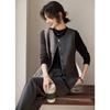 Women's Elegant Vest & Trousers Two-Piece Suit