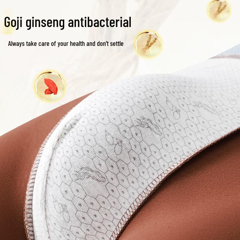 Cotton 13 Men's Ginseng Goji Anti-Bacterial Boxer Briefs - 4 Pack