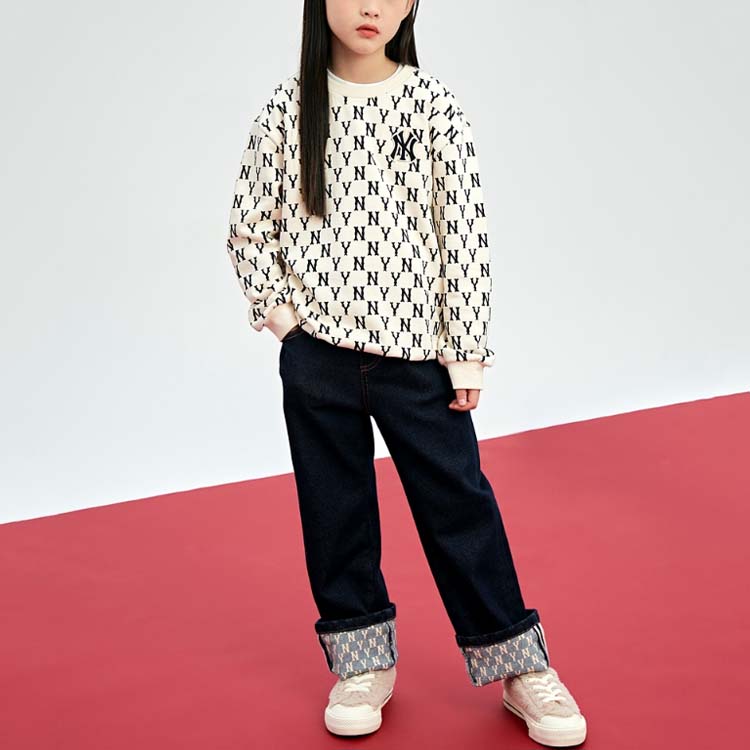 New MLB Kids Sweatshirts 7AMTM0224-50CRS