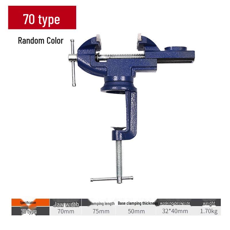 360° Drehbarer Mini Multifunktionaler Haushalts-Schraubstock