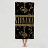 Rock Band N-Nirvana Towel Drying Bath Towel Applicable To Light Swimming Camping Yoga Beach Out