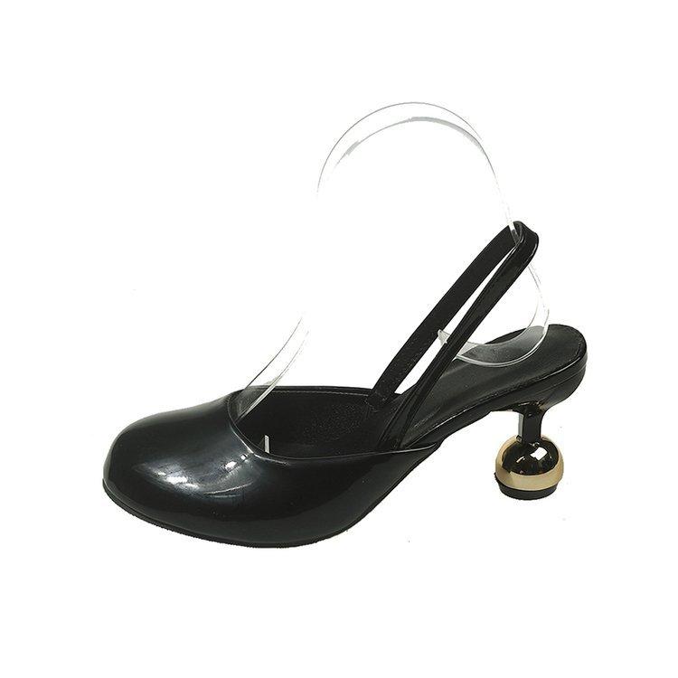 

Французский темперамент высшего класса светская львица 2025 лето новый на одно слово с сумкой голова с юбкой, красивые босоножки на высоком каблуке женские 35 чёрный