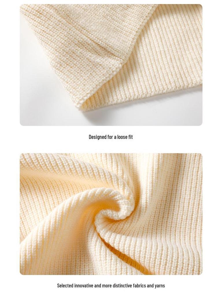 Men's Japanese Retro Cardigan: Casual, Solid Color, Cozy Knitwear for Autumn/Winter