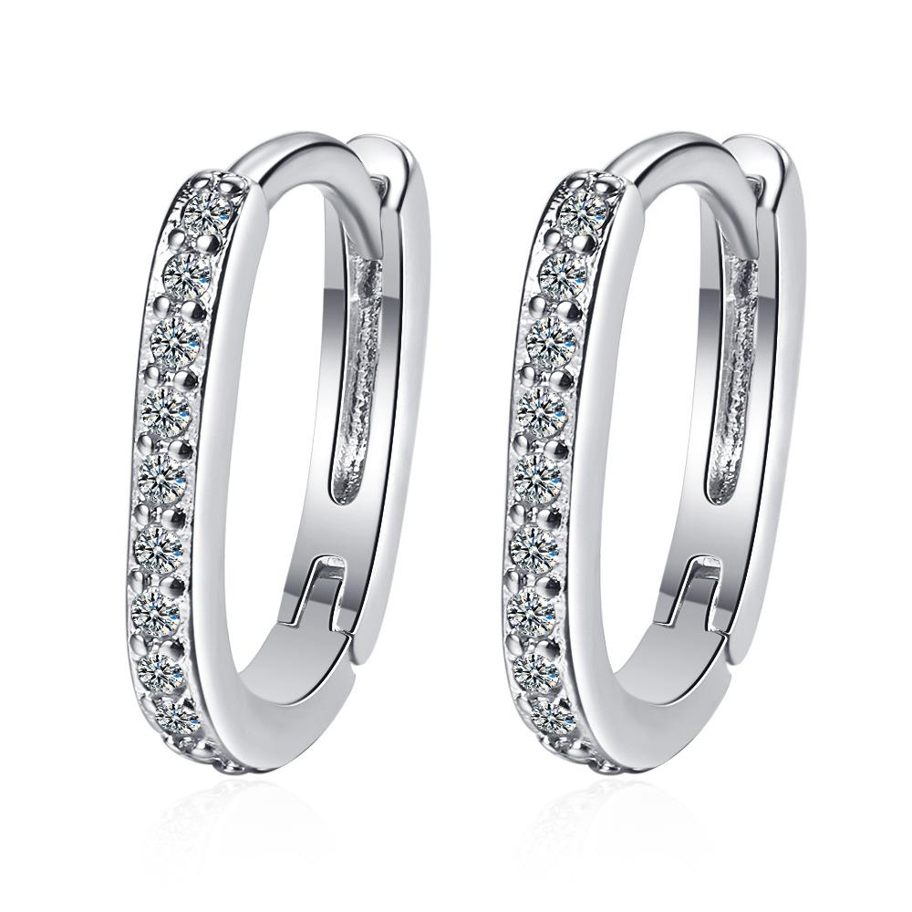 S925 Silver Sterling Diamond Jewelry Garnet Stud Earring For Women Fine Aros Mujer Oreja 14 K Gold Orecchini Earring Girls