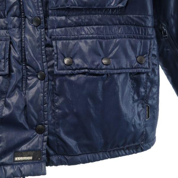 NEIGHBORHOOD Nylon jacket S Navy Boa fleece lining Women Used