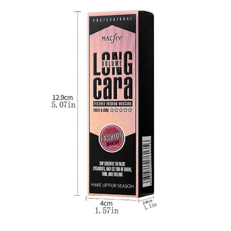 Macfee Großer Bürstenkopf Mascara Großer Bürstenkopf Mascara wasserfest Faser lang geschwungen schwindelerregende Mascara.
