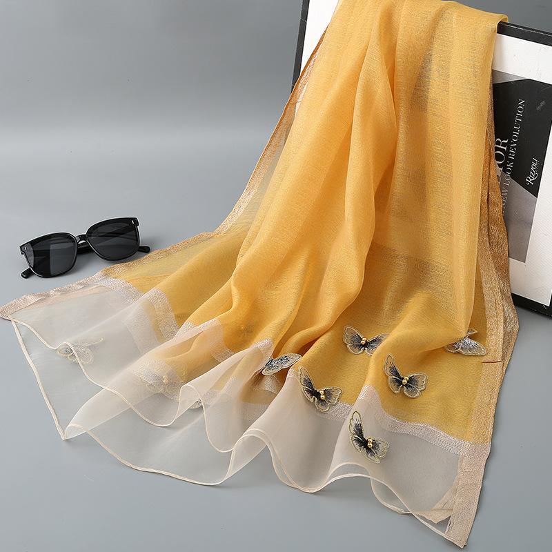 

Весна/лето Новый женский шелковый шарф 70 * 190 см Имитация шелкового твила квадратный шарф Модный принт большой квадратный шарф профессиональный шарф 70*190cm