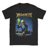 MMegadethed Band  T Shirt Mens  Cotton Unique TShirt Crew Neck  Tees Short Sleeve Tops Big Size