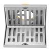 Corner Floor Drain L Shaped Surfaces Drawing Process Corrosion Resistant Anti Rust Side Floor Drain