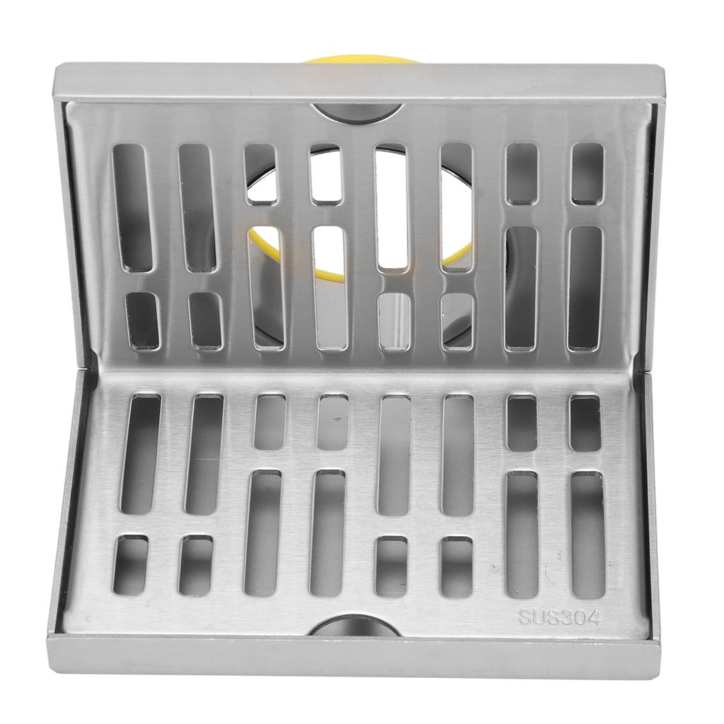 Corner Floor Drain L Shaped Surfaces Drawing Process Corrosion Resistant Anti Rust Side Floor Drain