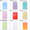 1Pc Candy Color PVC Card Bag Portable Pocket Protector Leak-Proof Pen Pouch Pencil Case Office School Doctors Nurses Supplies