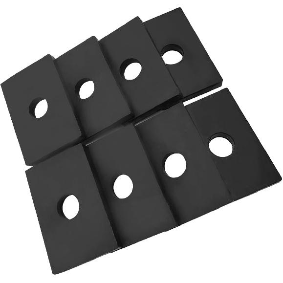 8Pcs Rubber Bed Mount Pad, Trucks Bed Mount Pad Kit Compatible with Chevy Gmc C10 C20 Truck 1947-1987