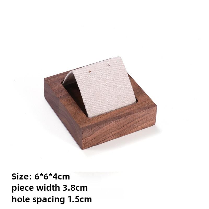 Wooden Jewelry Organizer Tray Rings Earrings Display Pallet Necklace Jewellery Showcase Pallet Large Capacity Rings Storage Tray