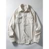 American Retro Corduroy Shirt Men's Fall/Winter Silm Long Sleeves Overalls Export Cattle Goods Casual Shirt
