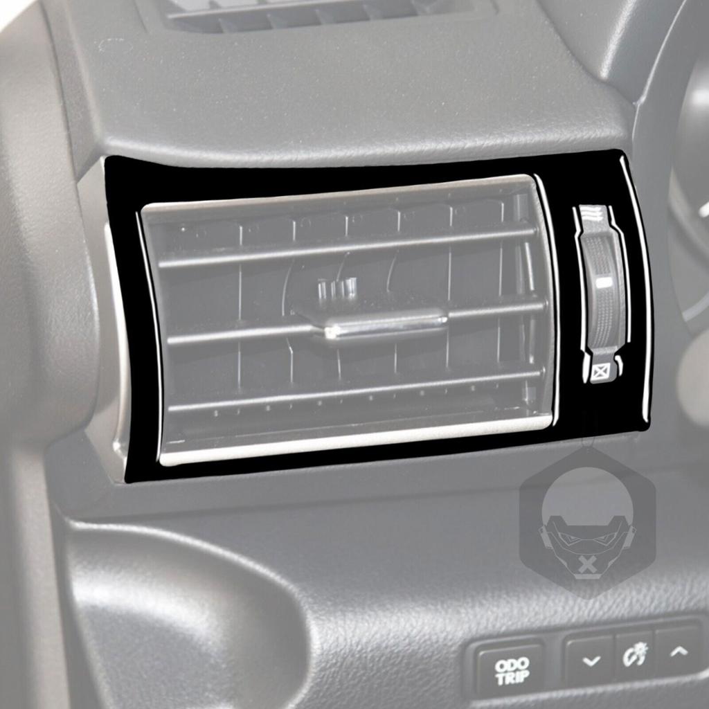 Glossy Piano Black Side Air Vent Outlet Cover Trim For Lexus IS250 IS350 2013-18