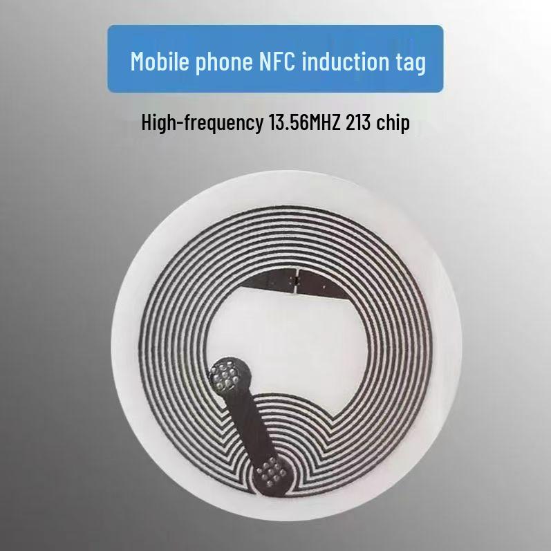 Cartoon Music NFC Tag: Touch-Activated Wall Sticker for Home Use