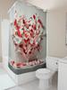 3D Heart Shower Curtain | Romantic and Modern Bathroom Decor