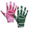 CUTTERS B444 Power Control Batting Size 4.0 Gloves, Ambidextrous, Baseball/Softball, L, Green/White