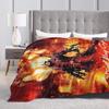 Devil May Cry 5 Dante Blanket  Airplane Travel Flannel Bedding Throws For Living Room Super Soft Design Quality Bedspread