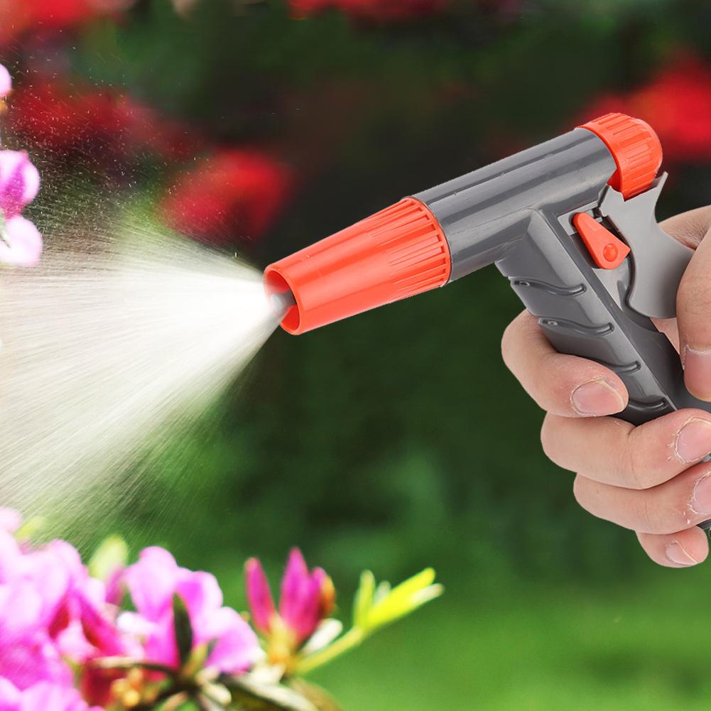 Handheld Type Garden Hose Sprayer Watering Irrigation Spray Head with Hose Connector