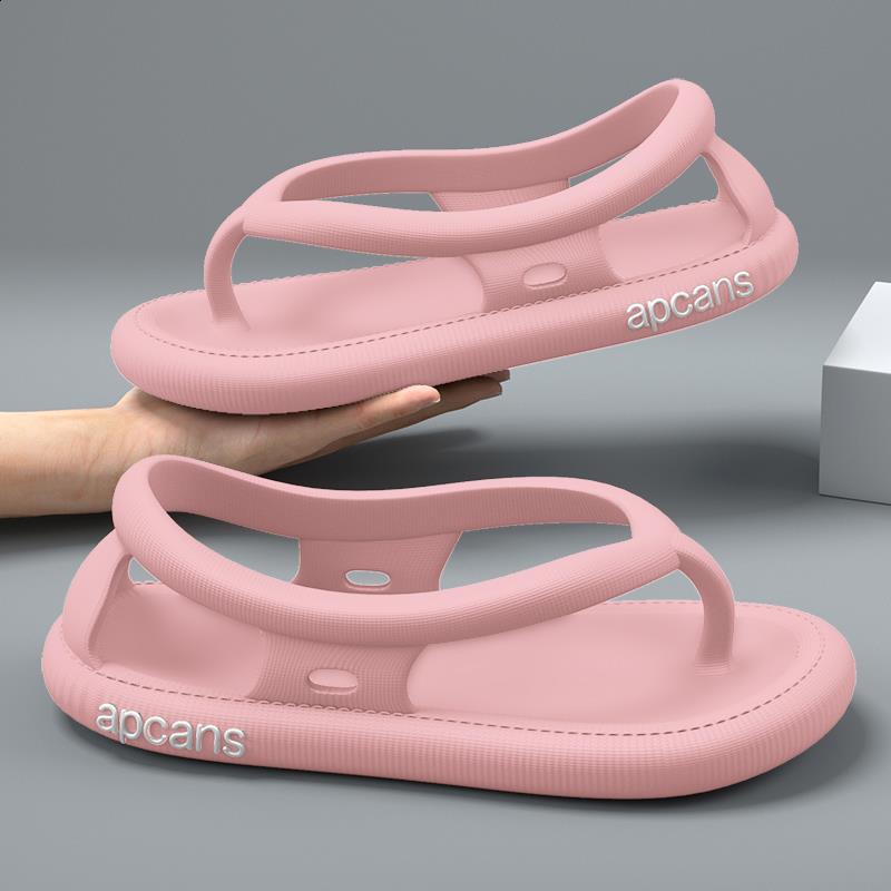 Fashion Shoes Ladies' Slippers Luxury Slides Summer Clogs Woman Rubber Flip Flops Designer Soft Beach Hawaiian Flat Fashion Casual