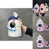 Hseen 2023 New Children's Insulated Cup Cute Cartoon Straw Cup Stainless Steel 850ml Capacity