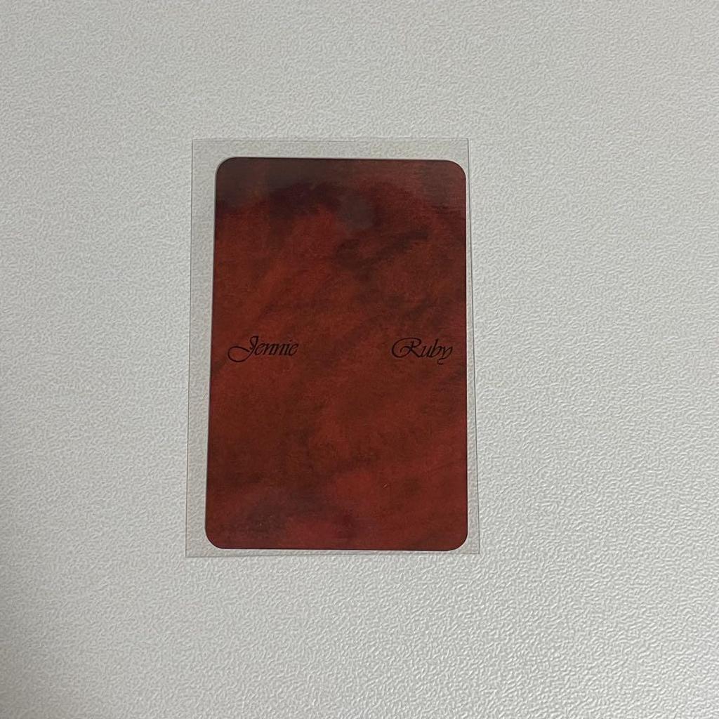 [USED] JENNIE Ruby Lakidro Jennie Trading Card