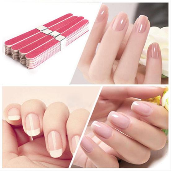 10 ks Nail Art Sanding Buffer Leštící blok Pilníky na manikúru a pedikúru