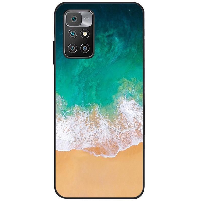 For Xiaomi Redmi 10 Case Silicone Soft TPU Back Cover For Xiaomi Redmi 10 Redmi10 Phone Cases Cute Painted Cover Shockproof Capa