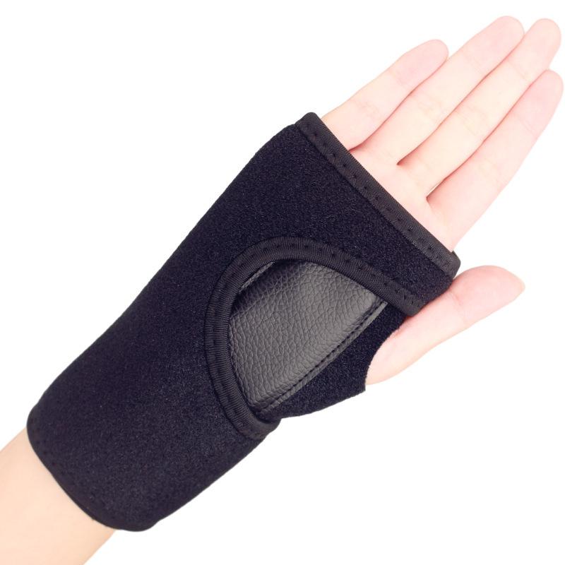 Breathable Adult Sports Wrist Brace with Detachable Steel Plate