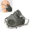 Reusable Respirator Dust Proof Rubber Breathable Washable Industrial Half Facepiece for Coal Mine Work 60PCS Filter