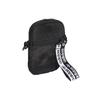 Adidas Originals Polyester One Shoulder Handbag, Crossbody Bag Unisex Black Adidas FL9671