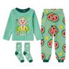 Cocomelon Childrens/Kids Fleece Long Pyjama Set