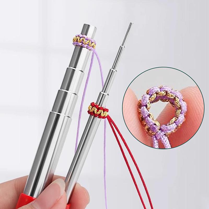 Enrolador de Fio Bobina de Cinco Seções Enrolador de Fio DIY Ferramenta para Joias de Cobre Tricô de Corda Haste Fixa Fio de Cobre Fixador de Metal
