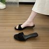 Fashion Rubber Flip Flops Female Shoes On A Wedge Slippers Women Summer Slides Heeled Mules Hawaiian 2025 High Leopard Pumps leopard