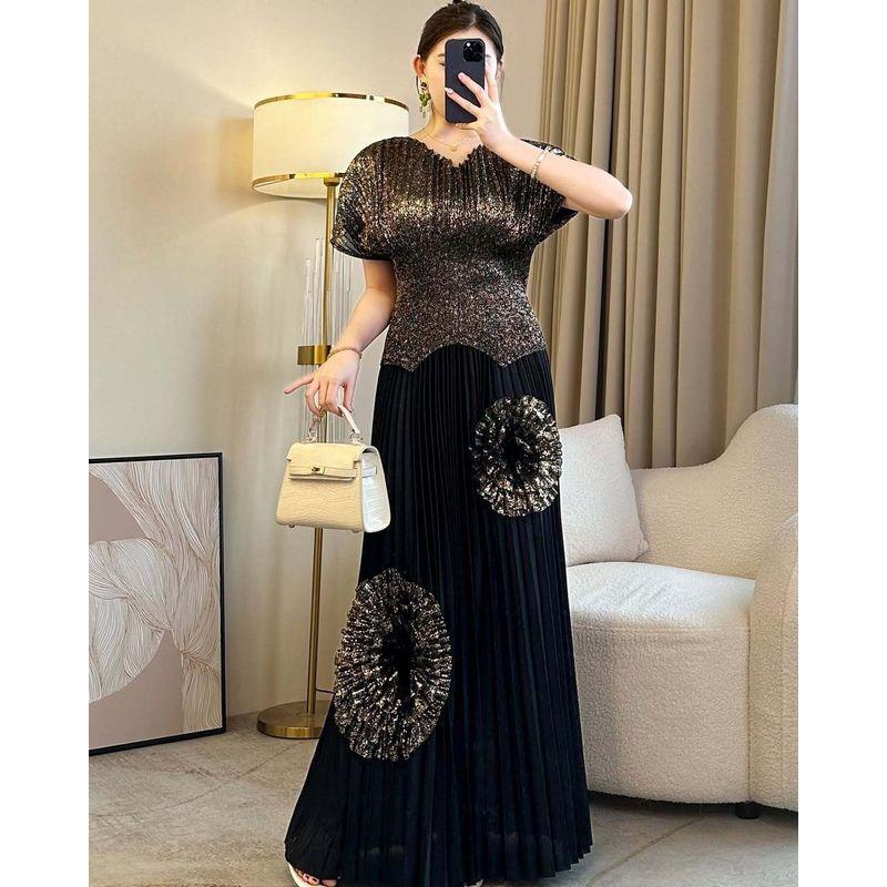 

Толстый и Тонкий Носить Клетчатый Несковывающий Драпированный Асимметричный Подол Контролирующий Талию Топ Плиссированная Длина Юбка Костюм Костюм Black All yards