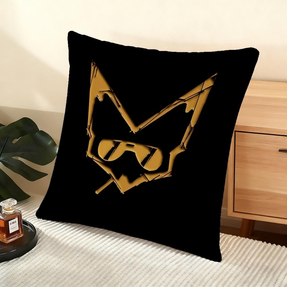 R-Rauw Alejandro Cushion Cover Soft Short Plush Pillow Cover Smooth Cozy Texture Aesthetic Cushion Case Home Decor