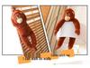 Long-Armed Gorilla Plush Toy & Backpack for Women