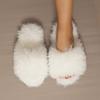 Fashion Cotton Slippers Winter Length Fluffy Slippers Woolen Slipper Women's Indoor Fluffy Slippers Woolen Slipper2024Spring and Autumn