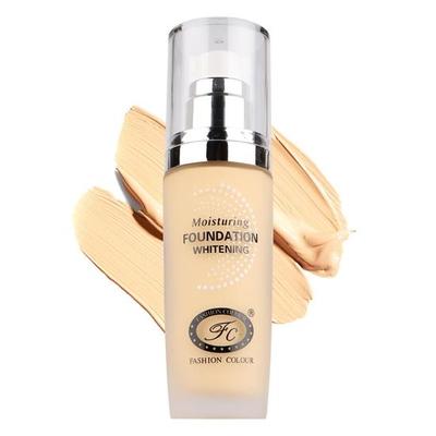 Fashion Colour Moisturing Foundation Whitening | Foundation For Dry Skin | Full Coverage Blendable | Normal To Oily Skin | (Rose Ivory, 40ML)