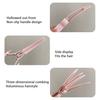 Yousheng 2/4Pcs Bang Clip No Hair Creases Curved Surface Strong Grip Teeth Flat Hair Volume Clip One-Handed Operation Hair Pin