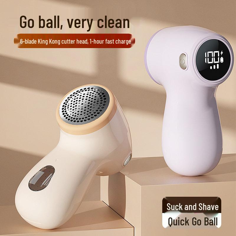 Wiederaufladbarer Fusselrasierer mit intelligenter digitaler Anzeige für Kleidung