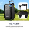 SAST 8-inch Portable Outdoor KTV Trolley Speaker CN plug (adapter included)