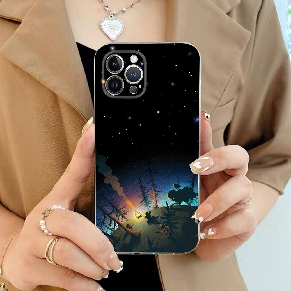 Outer Wilds Game Phone Case For iPhone 16 15 14 11 12 13 Mini Pro XS Max Cover 6 7 8 Plus X Funda Shell