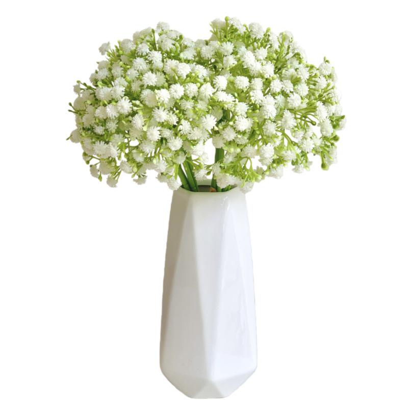 Baby's Breath Soft Rubber Artificial Flower Bouquet for Living Room Decor