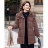 Hodo Women's Mid-Length Hooded Down Jacket
