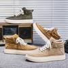 2901 tooling board shoes new British men's high-top casual shoes thick-soled heightening trend tooling boots