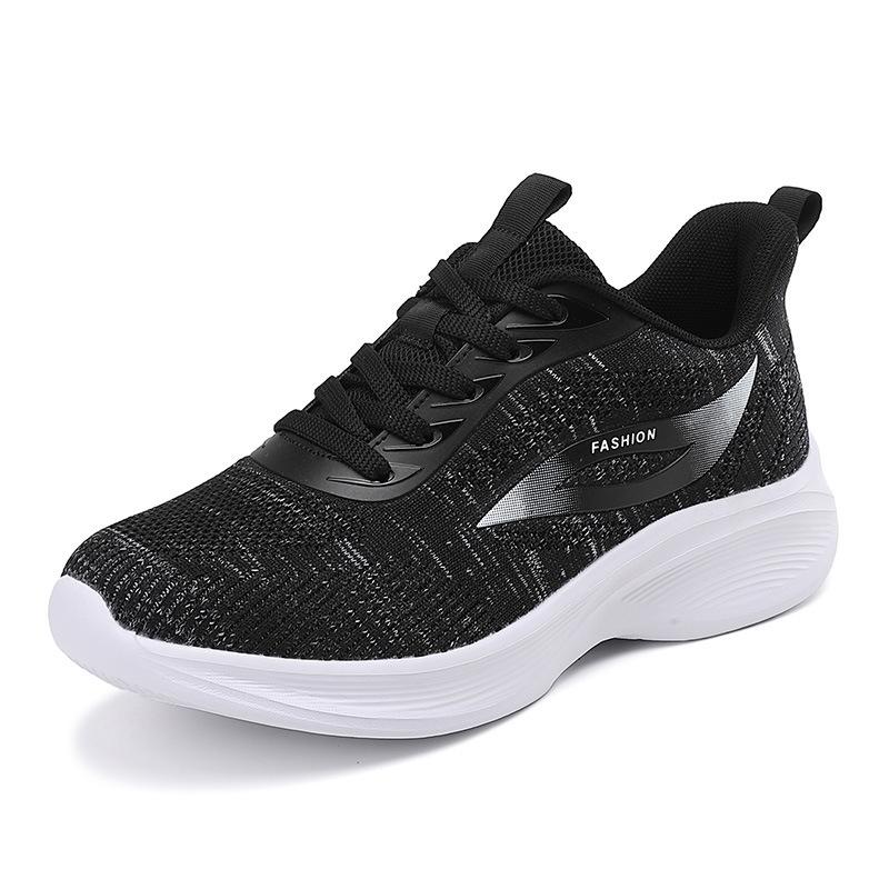 Women's shoes spring and autumn mesh breathable sports shoes casual shoes single shoes lightweight student running shoes soft-soled travel shoes